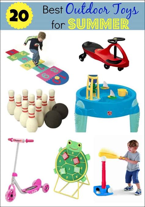 The 20 Best Outdoor Toys for Summer - Mess for Less