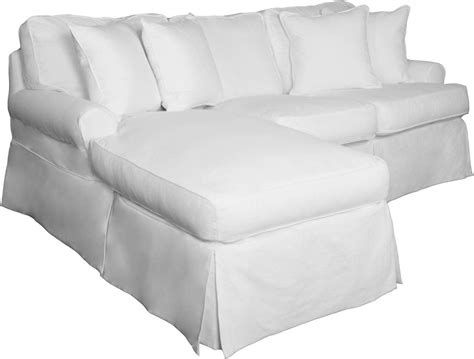 Amazon.com: The Hamptons Collection 85” White Fabric Slipcover for T ...