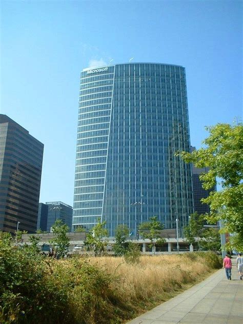 Microsoft Office in downtown Bellevue. One of many new offices for them