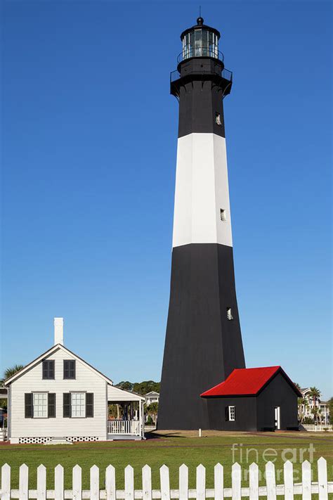 Tybee Island Lighthouse, Tybee Island, Georgia #9 Photograph by Dawna ...