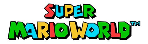 Imagen - Super Mario World Logo.png | Super Mario Wiki | FANDOM powered ...