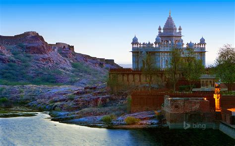 Photo Cities Palace India jaswant thada Jodhpur Bing