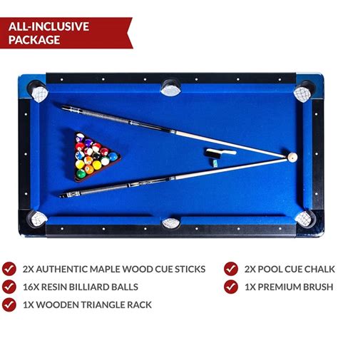 Billiards & Pool Leisure Sports & Game Room Includes Complete ...