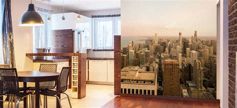 Cityscape Wall Murals - Cityscape Removable Wallpaper