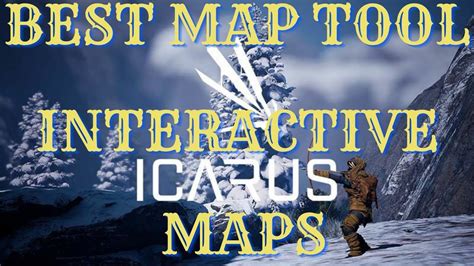 Icarus - interactive maps - How to find caves and each mission easily ...