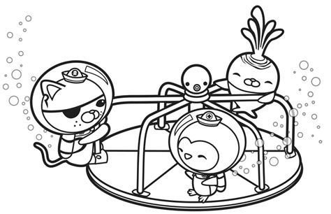 Free Octonauts coloring page - Octonauts Coloring Pages for Kids