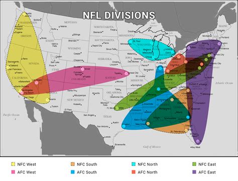 [OC] Map of geographically optimized NFL divisions. : r/nfl