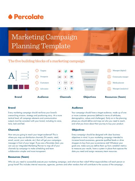 Marketing Campaign Template - 2 Free Templates in PDF, Word, Excel Download