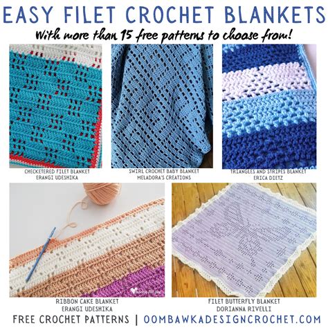 Free Filet Crochet Blanket Patterns