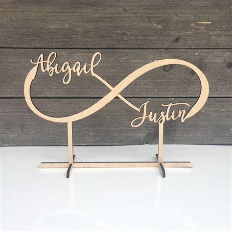 Personalized Infinity Name Sign, Infinity Sign With Names, 14wx9h ...