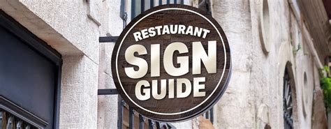 Restaurant Sign Ideas: 4 Ways to Create Memorable Signage - Metro Sign ...