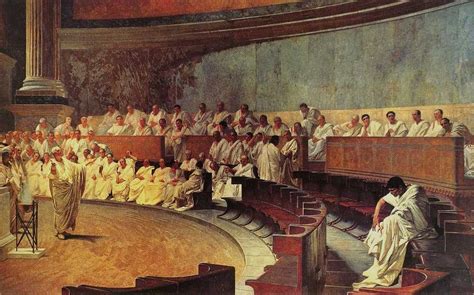 The Senate Of Ancient Rome - About History