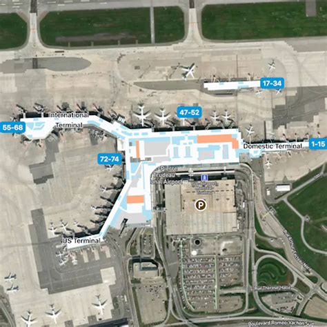 Montreal Airport Map: Guide to YUL's Terminals