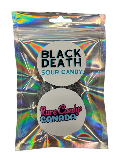 Black Death Sour Candy Canada - Imported UK - SUPER RARE - As Seen on ...