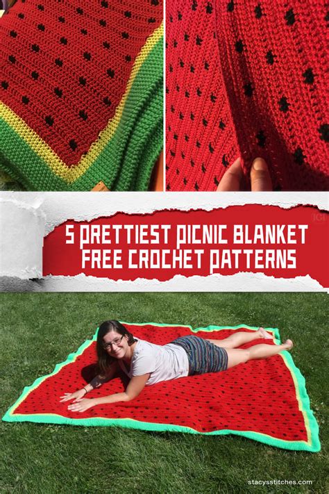 Crochet Picnic Blanket Patterns - iGOODideas.com