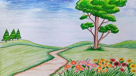 Beautiful Drawings Of Nature Scenes - bmp-extra