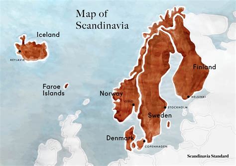 Discover the Best Maps of Scandinavia - Chrisann Timbie - Discover the ...