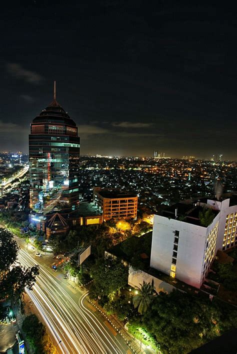 Surabaya #nightscape #citylights | City, Surabaya, City lights