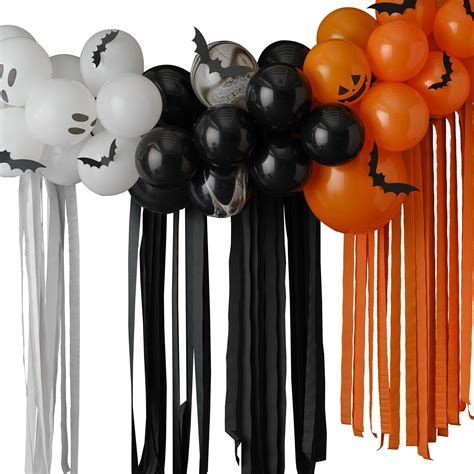 Halloween Balloon Arch Kit with Streamers | Tara's Wonderworld