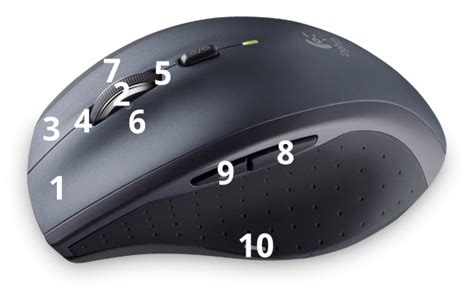 shortcut keys - How can I assign a custom command to a Logitech M705 ...