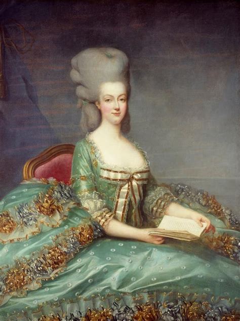 1777 Marie Antoinette par Drouais (location ?) | Grand Ladies | gogm