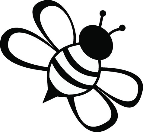 Free Cute Bee Silhouette, Download Free Cute Bee Silhouette png images ...