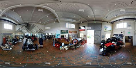 360° view of THE BROOKLANDS CAR MUSEUM, SURREY, ENGLAND. PICTURE : MARK ...