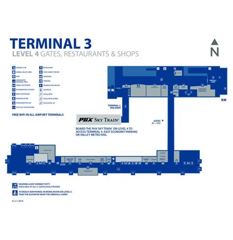 Phoenix Sky Harbor Airport(PHX) Terminal Maps, Shops, Restaurants, Food ...