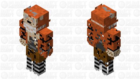 Twisted foxy Minecraft Skin