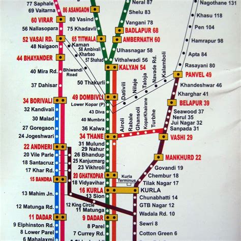 Mumbai Local Trains Map – Verjaardag Vrouw 2020