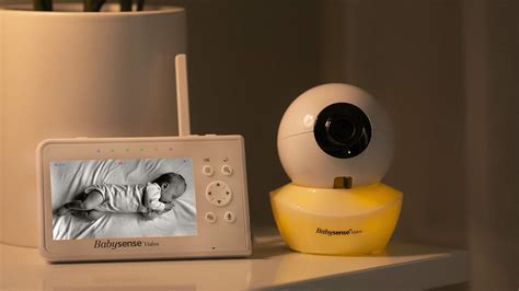 Babysense V43 Split Screen Video Baby Monitor lets you see two kids at ...