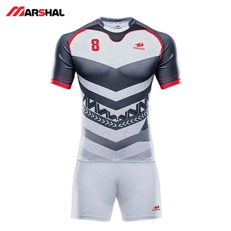 Wholesale mens women Rugby League Jersey Training Uniform Sublimated ...