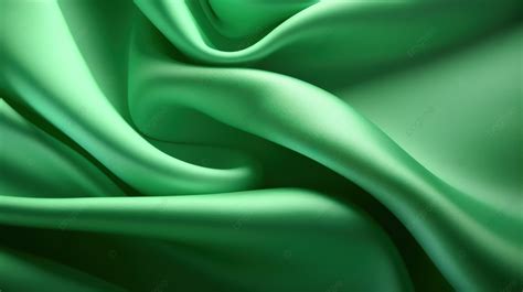 Green Silk Fabric Texture A Captivating Abstract Design Background ...