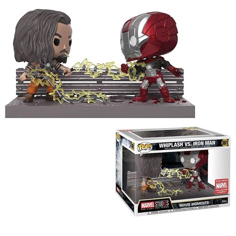 Funko Marvel Studios The First Ten Years POP Marvel Whiplash vs. Iron ...