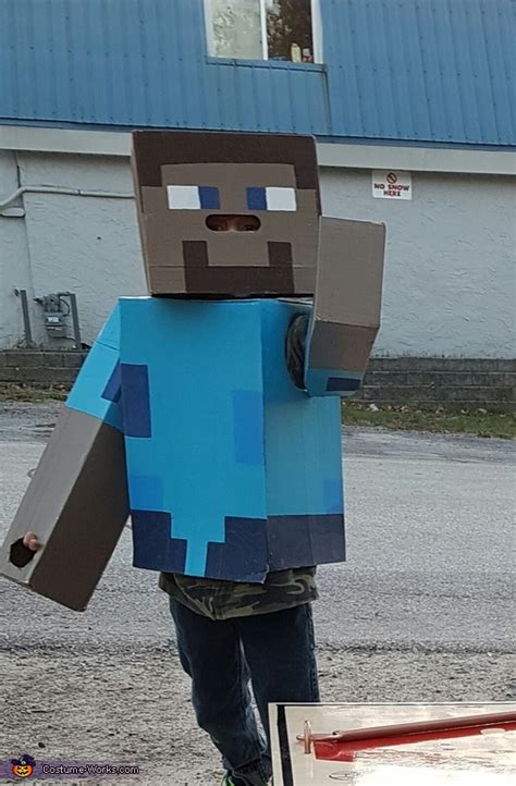 Minecraft Steve Costume | Unique DIY Costumes