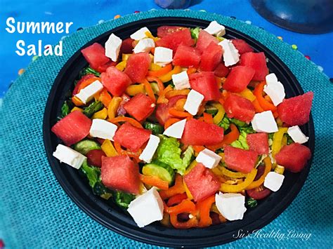 Easy salad with watermelon and fresh mozzarella cheese!! | Summer ...