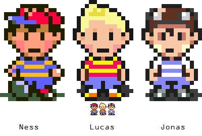 EarthBound Mother Sprites by JonoBlue on DeviantArt