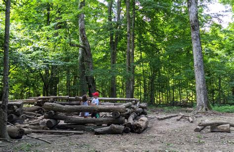 The Nature PlayScape at the Cincinnati Nature Center (Rowe Woods)