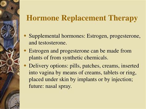 PPT - Hormone Replacement Therapy (HRT) PowerPoint Presentation, free ...