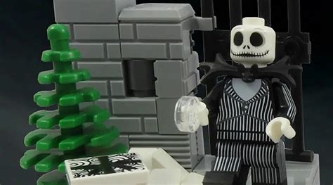 LEGO Disney Collectible Minifigures vignettes: Jack Skellington