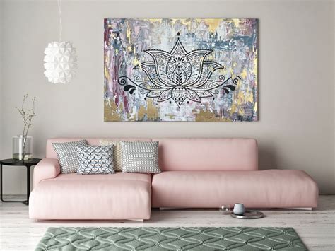 Lotus. Mandala Painting. - Etsy