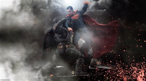 Batman v Superman fight by djprincenorway on DeviantArt