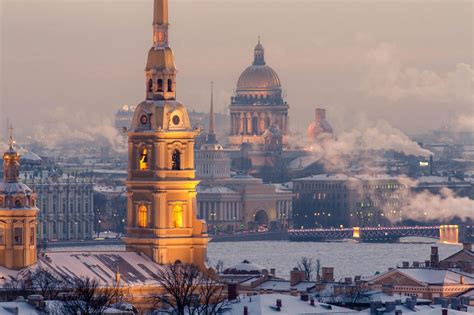 russia, Peter, St, Petersburg, St, Petersburg, Winter Wallpapers HD ...