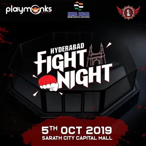 Hyderabad Fight Night at Sarath City Capital Mall | Events in Andhra ...