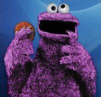 Purple cookie Monster | Cookie Monster Cookies | Pinterest