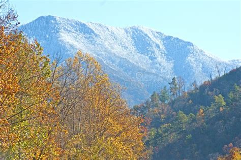 Fall Overlook in the Great Smoky Mountains. Stock Photo - Image of fall ...