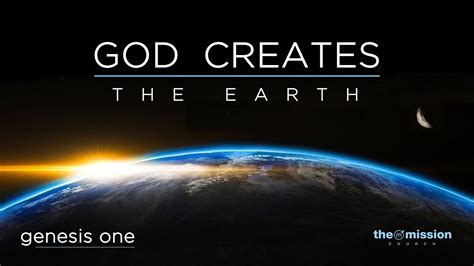 Genesis 1:6-13 - God Creates The Earth (Part 1) - Genesis 1:6-13 ...