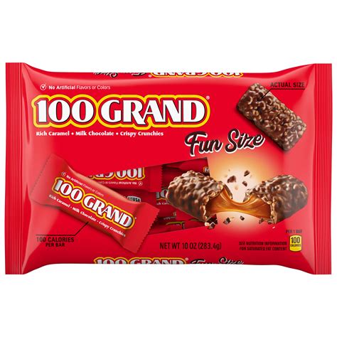 100 Grand Fun Size Candy Bars - Shop Candy at H-E-B