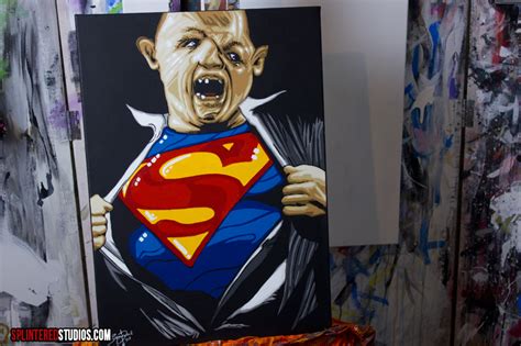 Goonies Art - Super Sloth Painting - Art By Stephen Quick