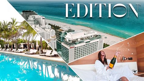 The Miami Beach EDITION Hotel - an EDITION Hotels Tour & Review! Best ...